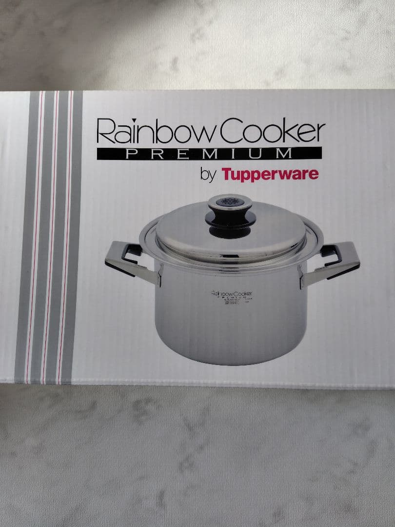 タッパーウェア　レインボークッカー 21cm深鍋