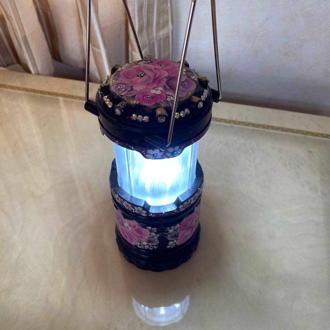 2026年度手帳 サーキュレーター　ランタン　薔薇　手描き