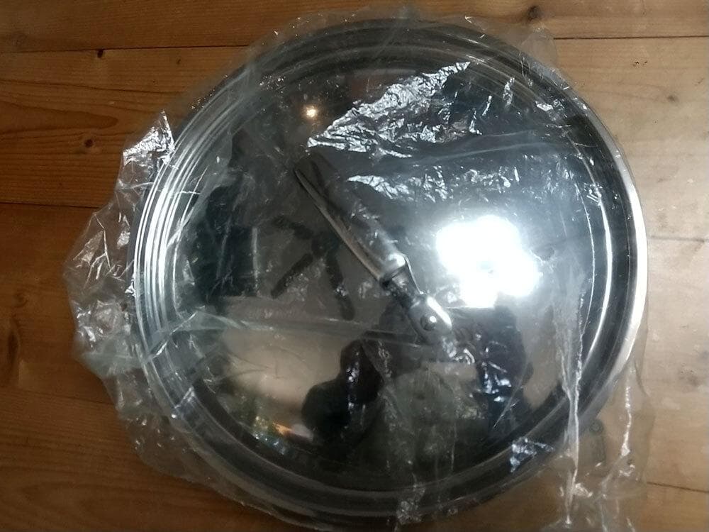 ☆未使用☆ 深型 両手鍋 グラーノ 20cm ステンレス製 オール三層