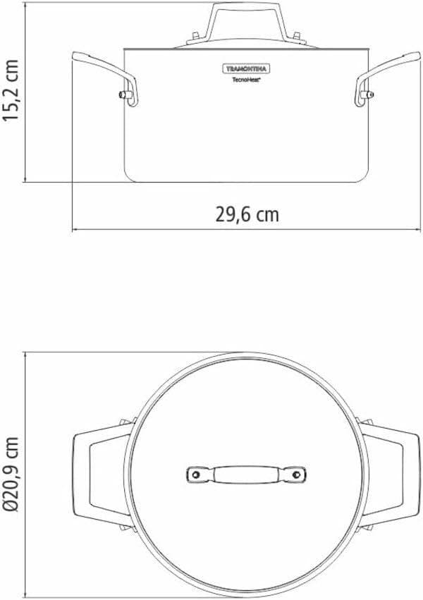 ☆未使用☆ 深型 両手鍋 グラーノ 20cm ステンレス製 オール三層