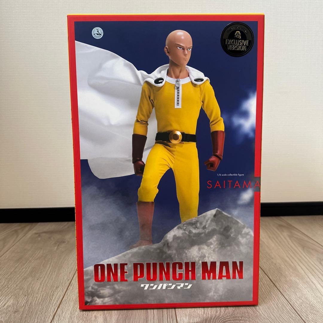 threezeroストア限定版美品】1/6 フィギュア サイタマ ワンパンマン
