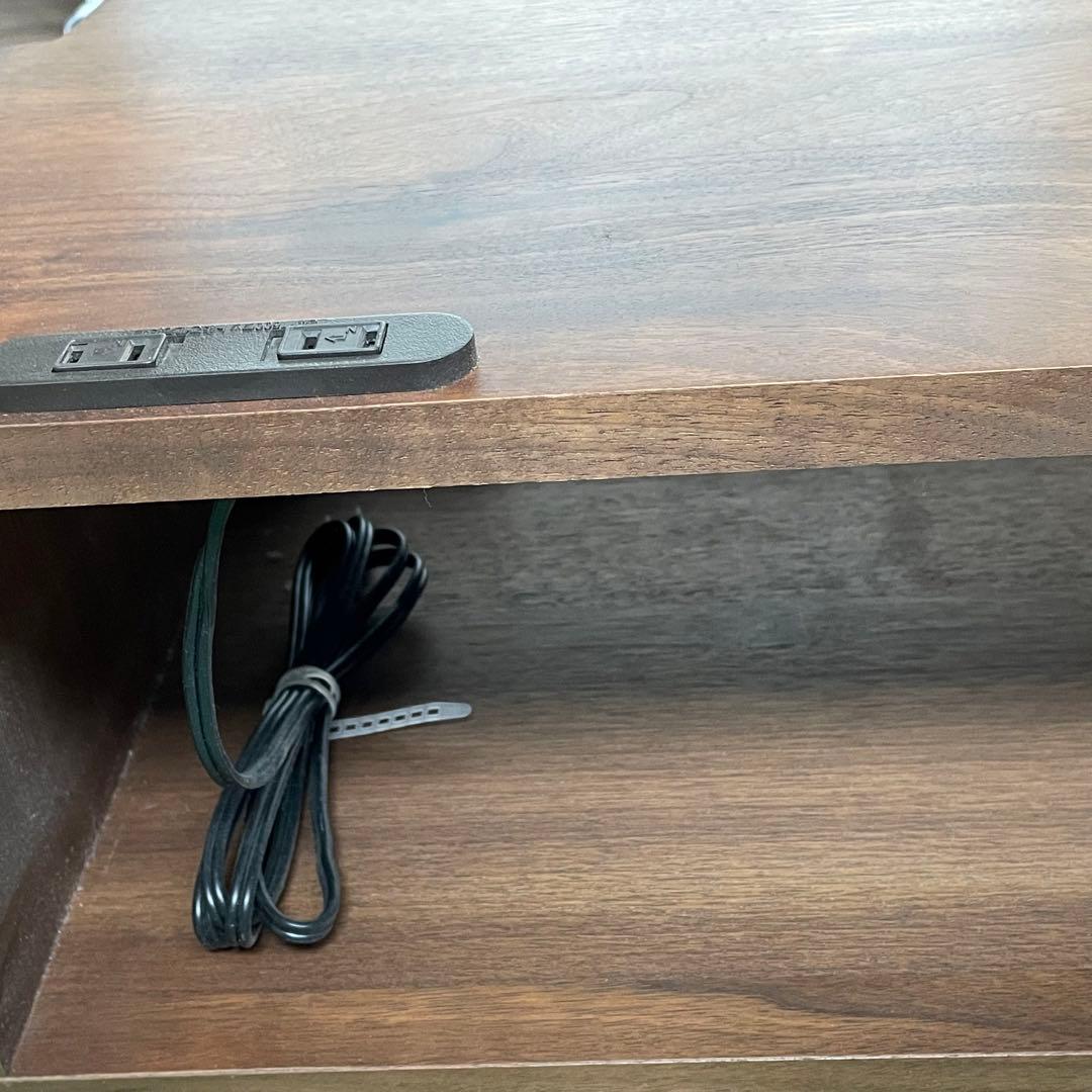 【送料込み】DEEP テレビ台 マルヨシ民芸家具 幅135 日本製 コンセント付