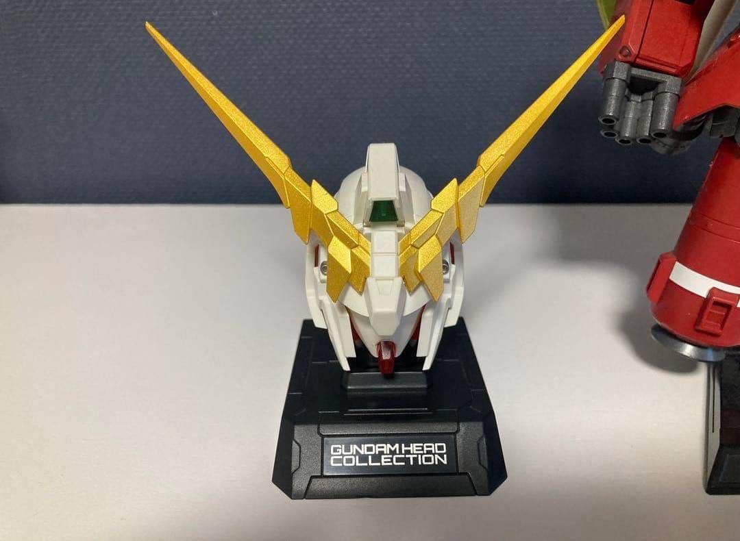 BB戦士392 ネオ・ジオング 塗装品 ガンダムヘッドコレクション