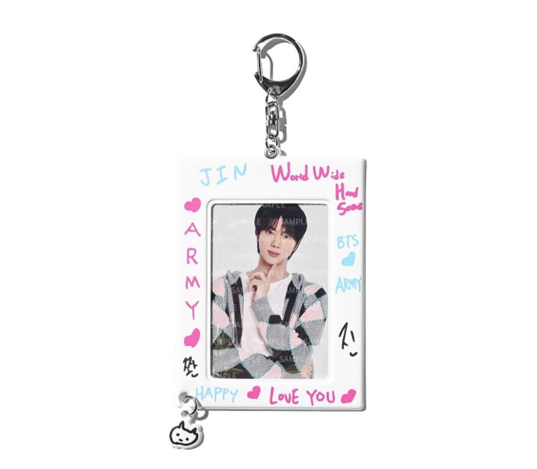 BTS ジン フォトカードホルダー RUNSEOKJIN in JAPAN - メルカリ