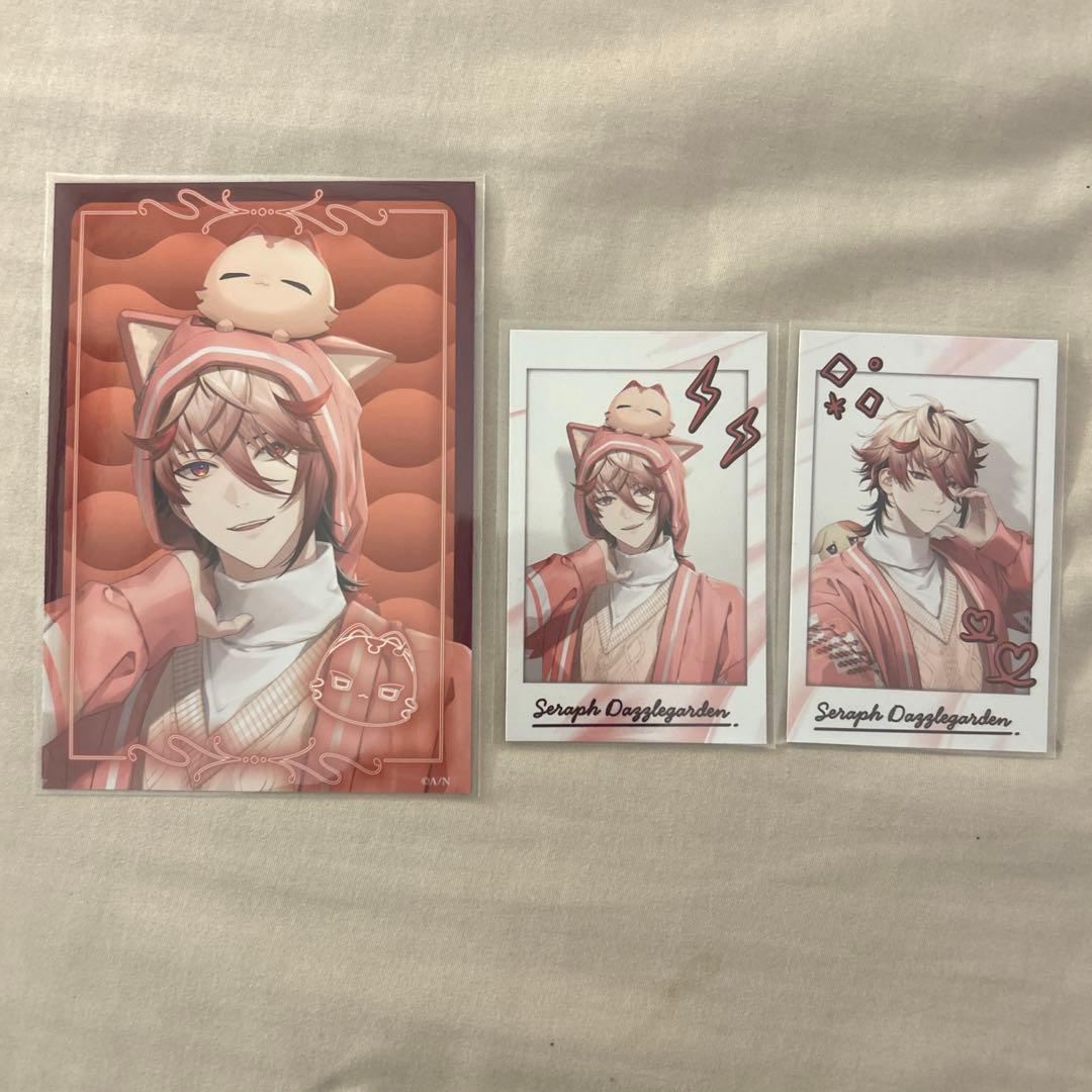 にじさんじ セラフ・ダズルガーデン 】 チェキ風カード - メルカリ