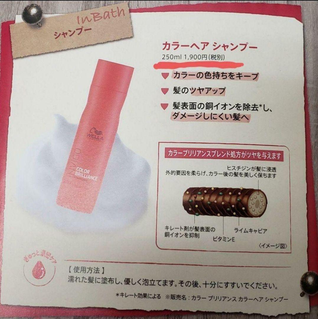 ウエラ 業務用 シャンプー&コンディショナー カラーヘア用 美容室専売品 6本