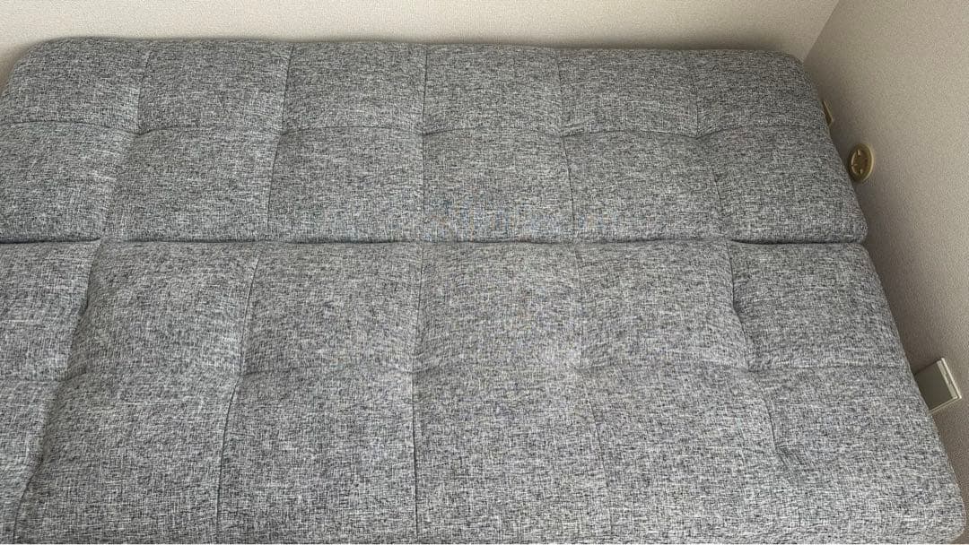 ニトリ ソファベッド MARKS AM グレー