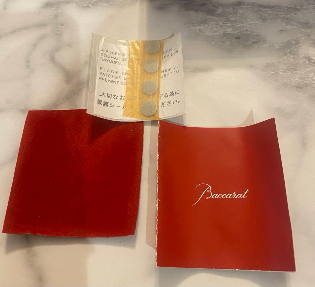 ⭐︎新品未使用　バカラ　クリスタル招き猫レッド⭐︎