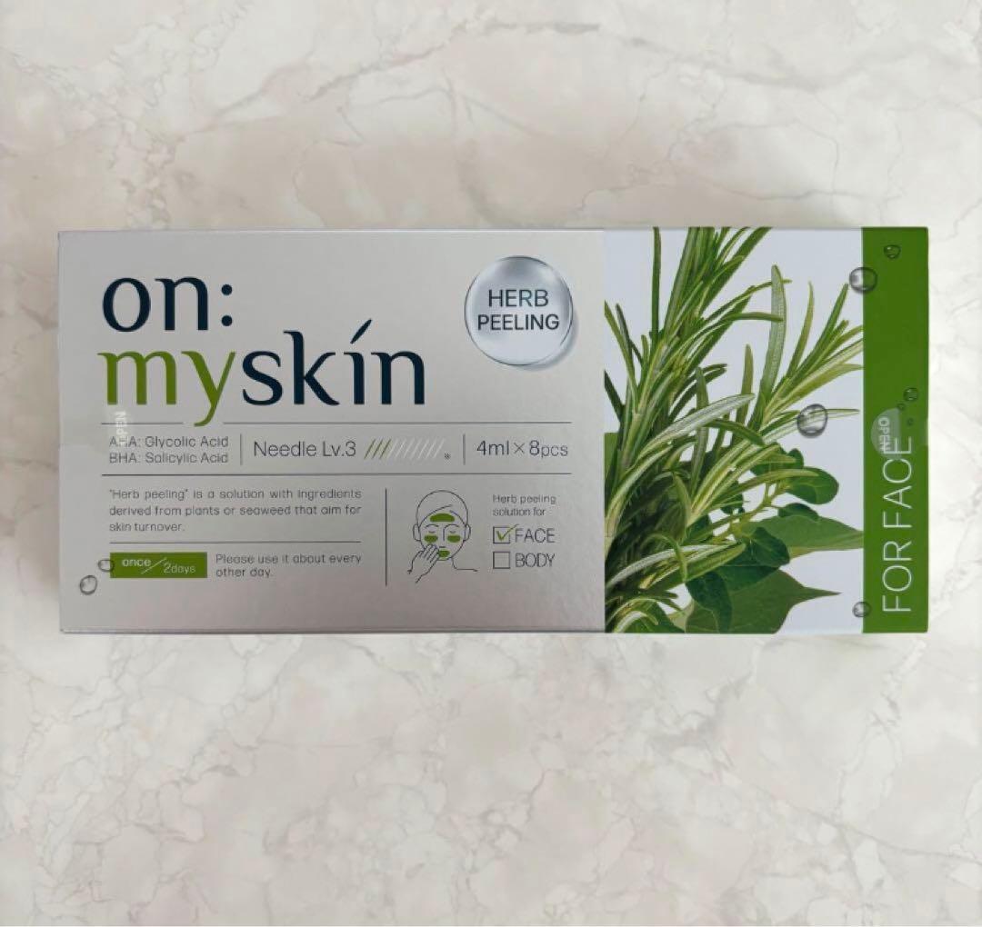 新品未使用】on:myskin オンマイスキン ハーブピーリング フェイス用