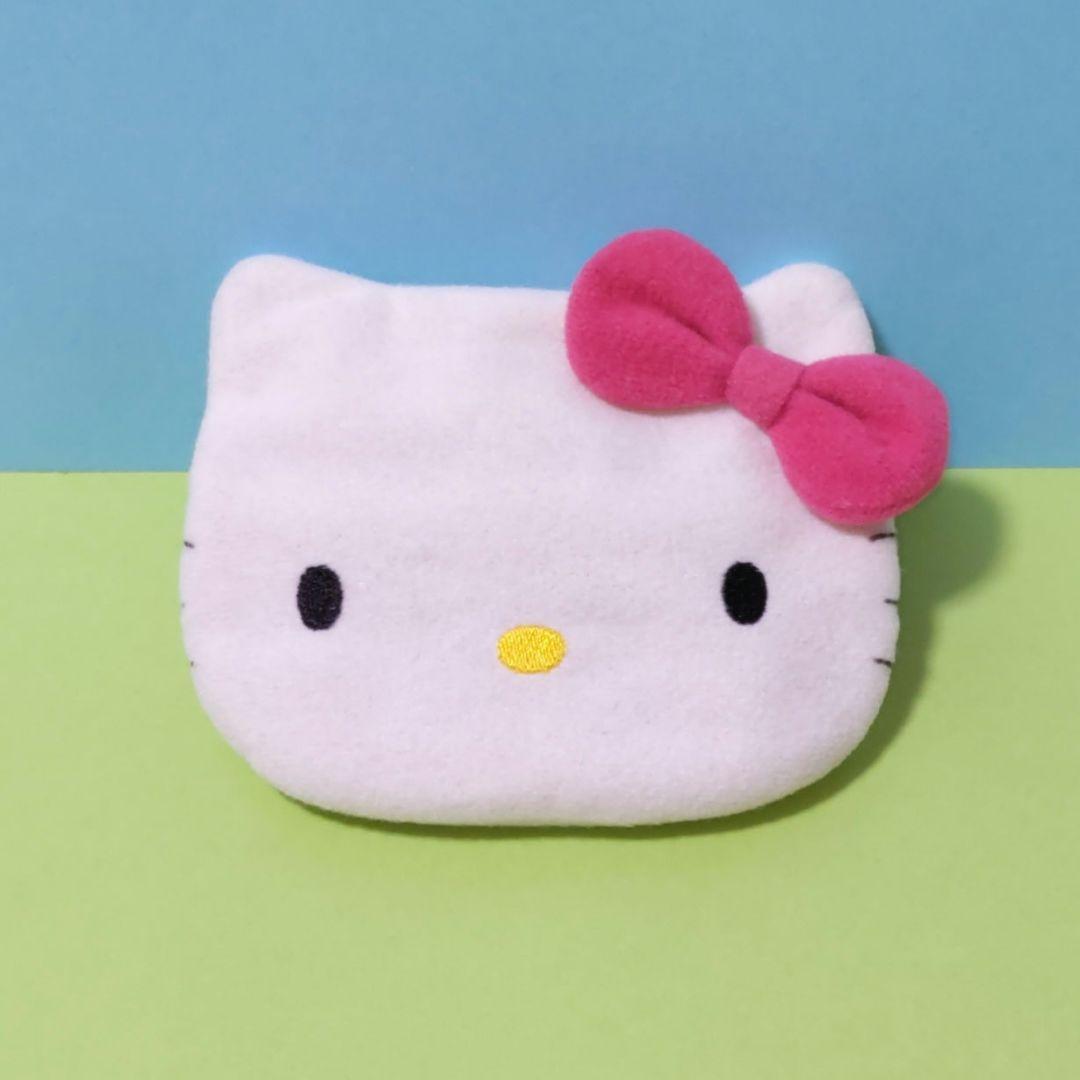 平成レトロ ハローキティ ポケットティッシュ カバー ポーチ サンリオ