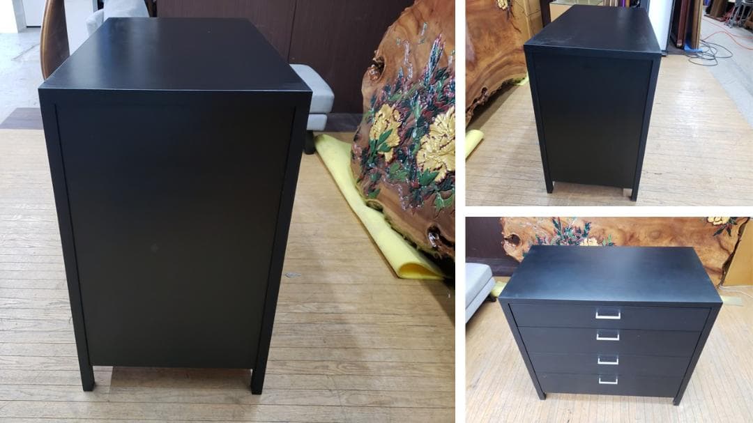 チェリー (プロフお読み下さい)様 専用 東海家具 脚付き 四段チェスト