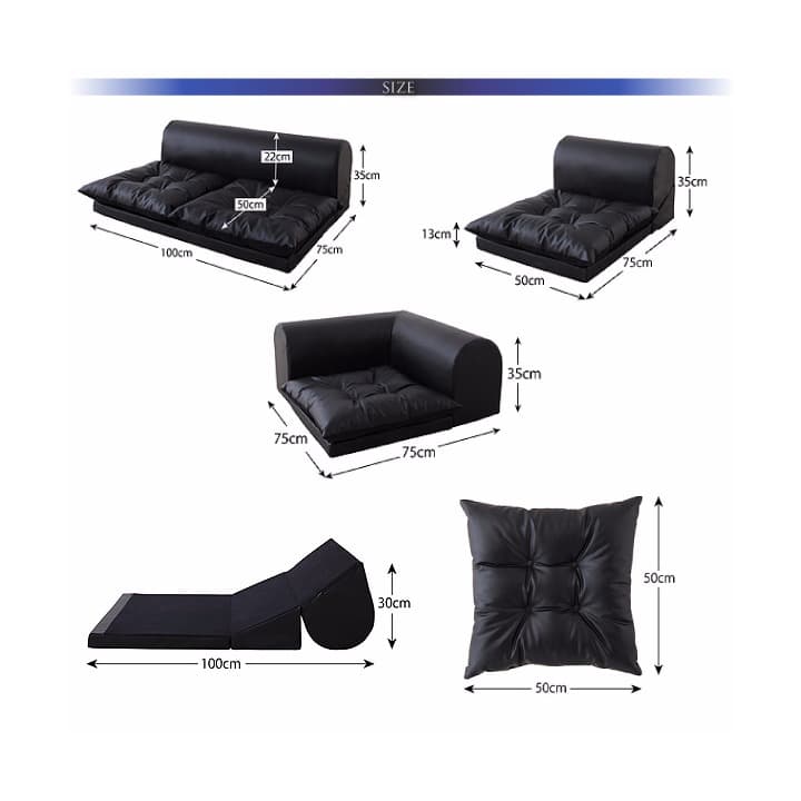 コーナーソファ　フロアタイプ　ブラウン　PVCレザー