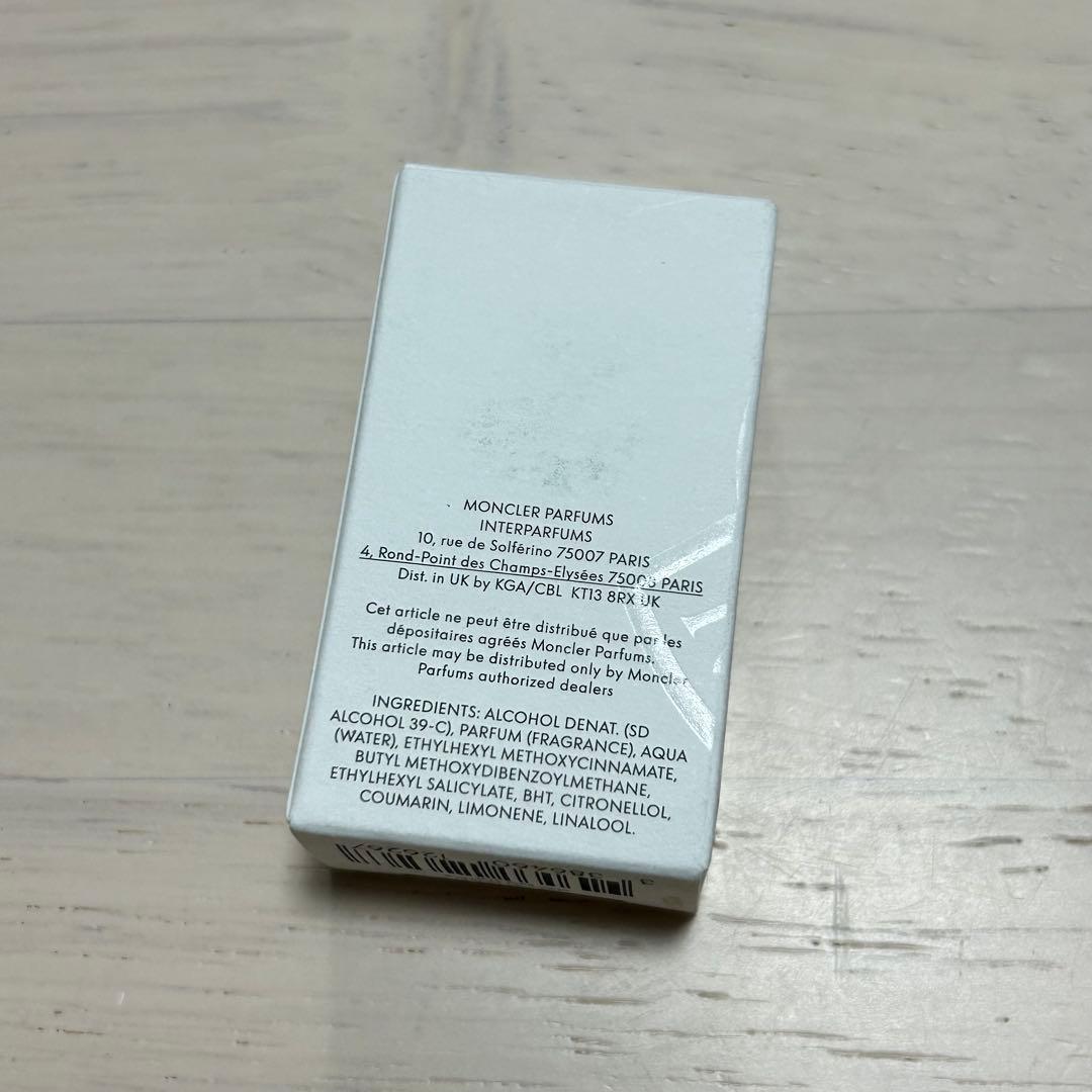 新品Moncler Sunrise Pour Homme 60ml おまけ付き