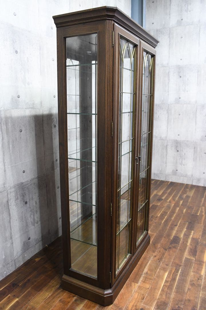 FAC31 カリモク最高峰 ドマーニ クイーンズライフ 飾り棚 照明付き ミラー