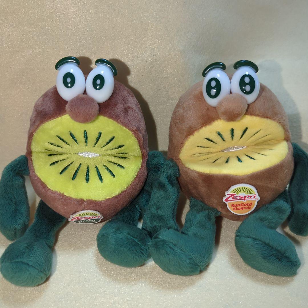 再値下げ Zespri キウイブラザーズ ぬいぐるみセット グリーン