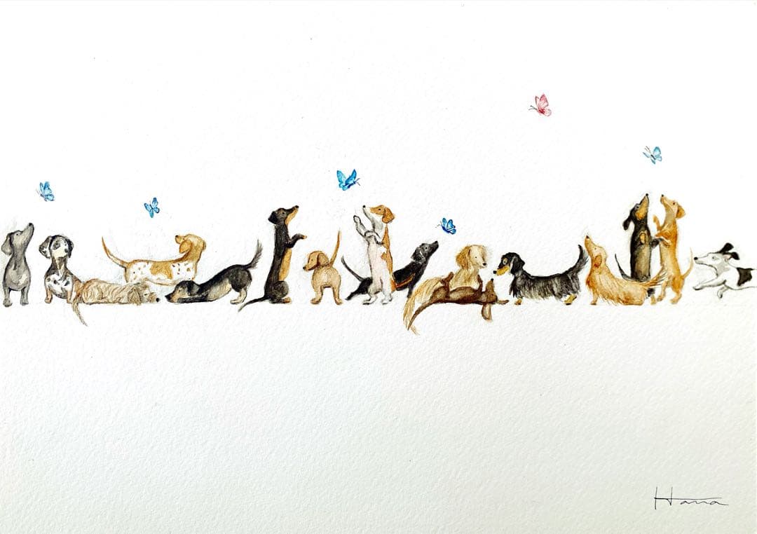 【Dachs！Dachs！Dachs！】原画