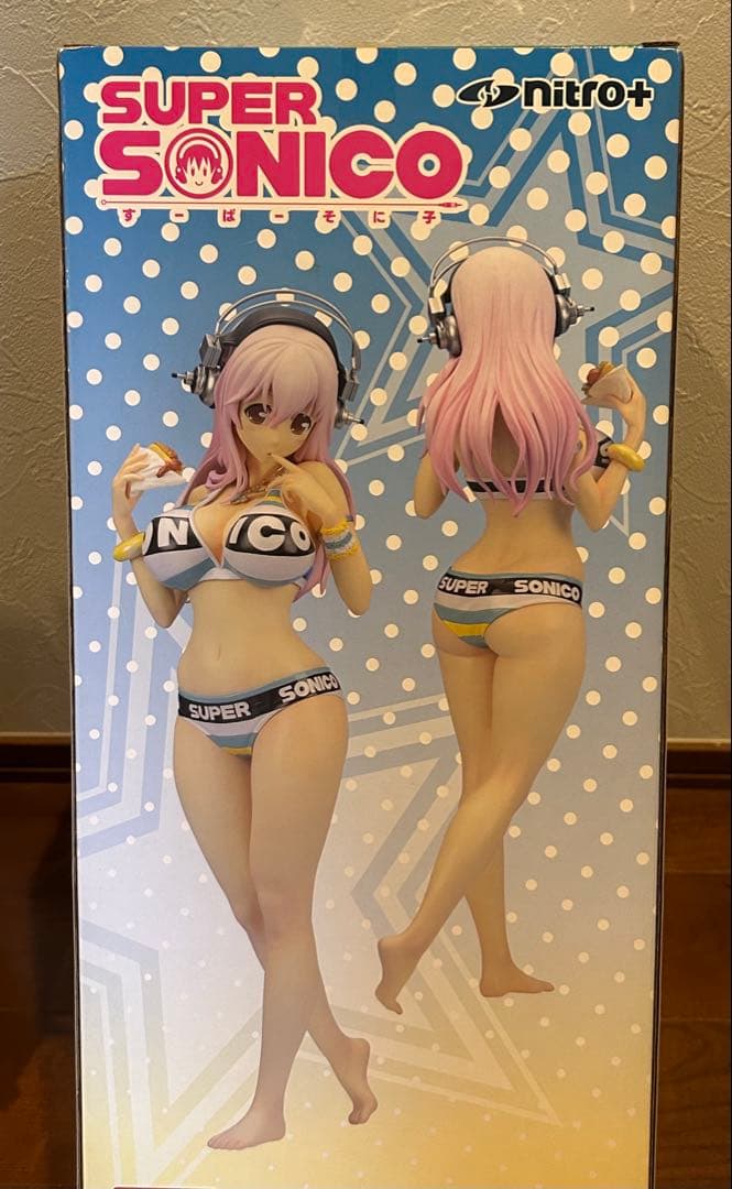 すーぱーそに子 ギガンティックシリーズ PVC ソフビ ニトロプラス