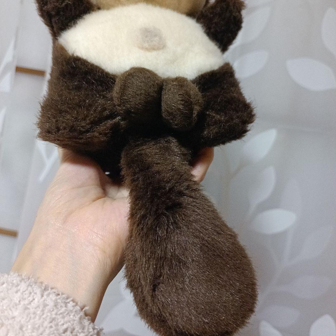 たぬきのたま吉 ぬいぐるみ 昭和レトロ ファースト社 たまきち 当時物