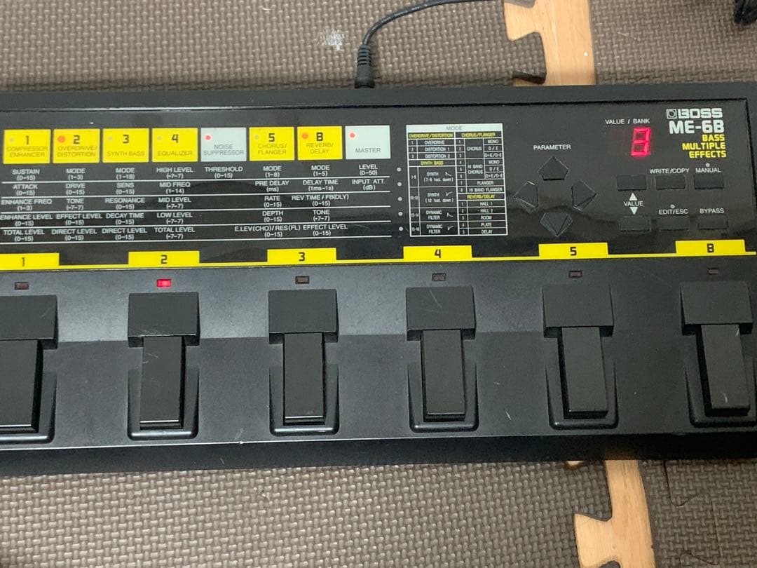 BOSS ME-6B ベース用 マルチエフェクター 本体のみ ME6b - メルカリ