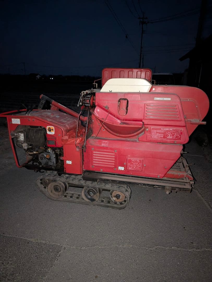 ☆ヤンマー☆自走式☆脱穀機☆ハーベスター☆PK50K