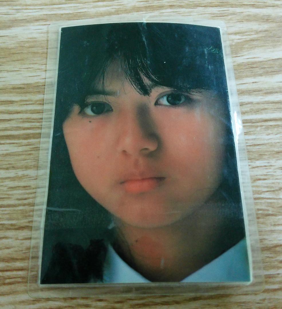 薬師丸ひろ子 絶版当時品  ツクダ  Variety coporoduction