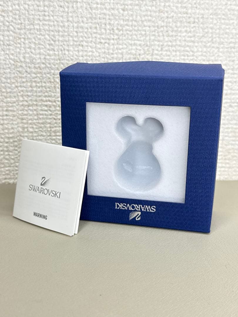 超美品★ スワロフスキー　ロッキング　トナカイ　クリスタル　オブジェ　箱あり