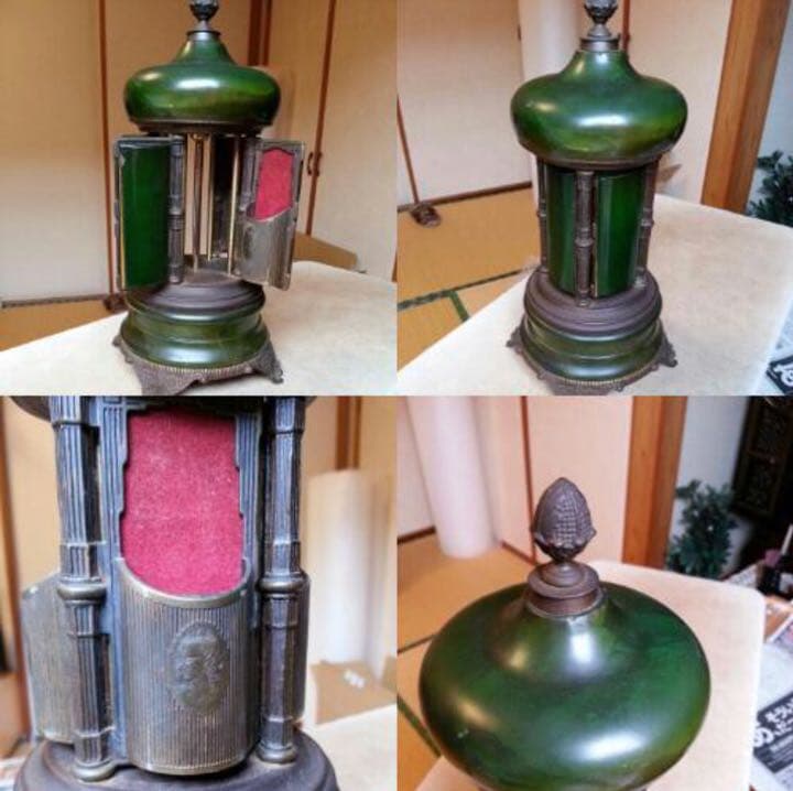 ★アンティーク★イタリア製オルゴール置き物