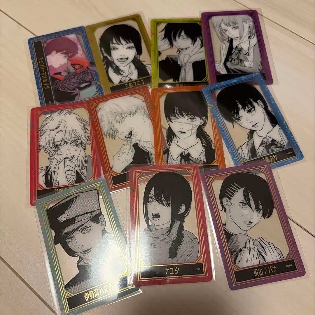 ジャンプフェスタ2026 チェンソーマン 箔押しクリアカードコレクション