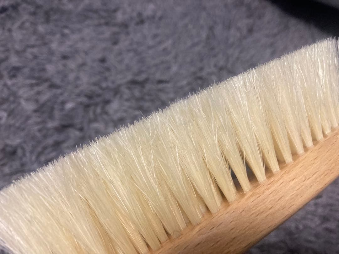 ブラシの平野 手植えカシミア 洋服ブラシ