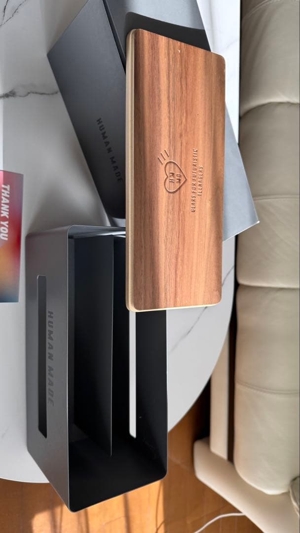 HUMAN MADE DOUBLE TISSUE CASE グレー