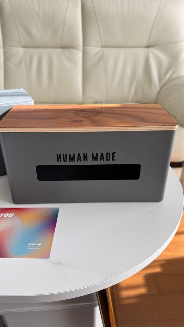 HUMAN MADE DOUBLE TISSUE CASE グレー