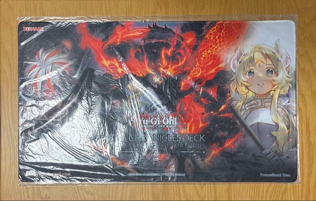 遊戯王 公式 プレイマット The Fallen ＆ The Virtuous - メルカリ
