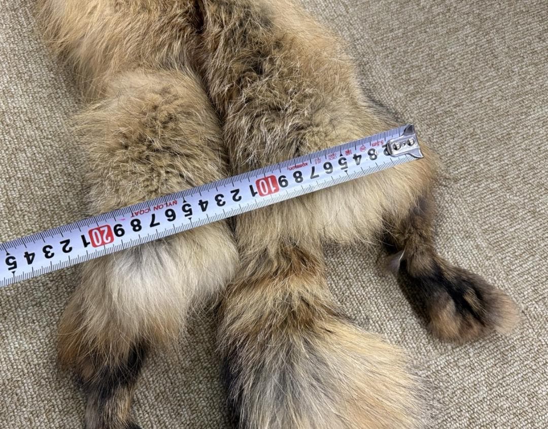 高品質！ レッドフォックスの毛皮　１点もの