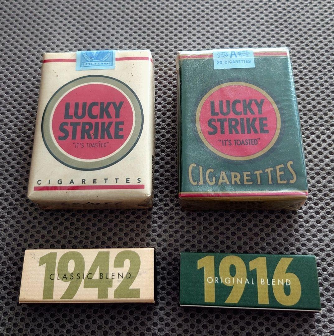 ラッキーストライク 復刻版パッケージ 、マッチ - メルカリ