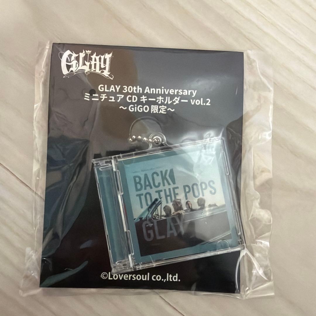 GLAY 30th Anniversary ミニチュアCDキーホルダー GiGO - メルカリ