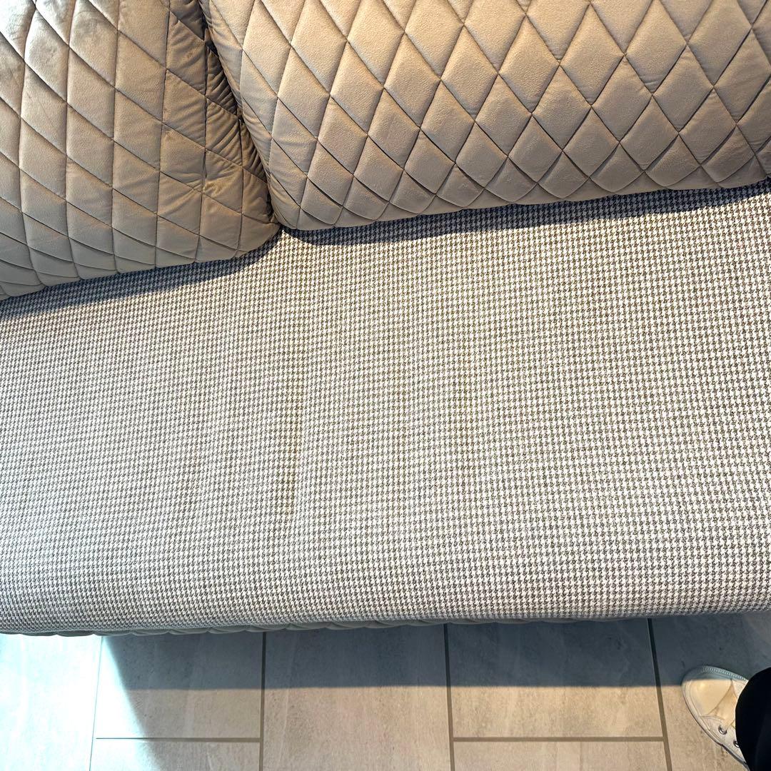 【福岡近郊引取りお値引き可能！】2人掛け掛けソファ グレー系