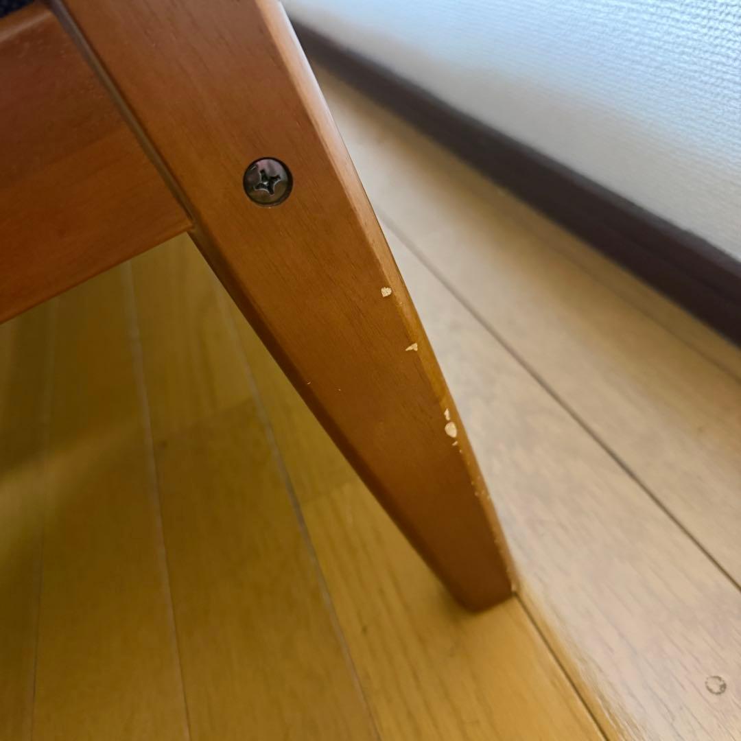 カリモク６０　Kチェア　２シーター　karimoku　タープブルー　２人掛け