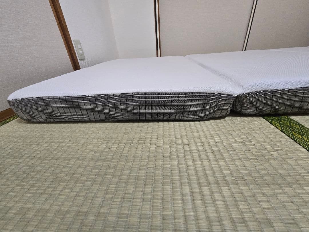 SOMRESTA 高反発三つ折りマットレス シングル 厚さ約9cm