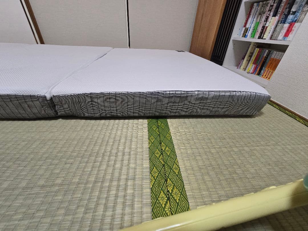 SOMRESTA 高反発三つ折りマットレス シングル 厚さ約9cm