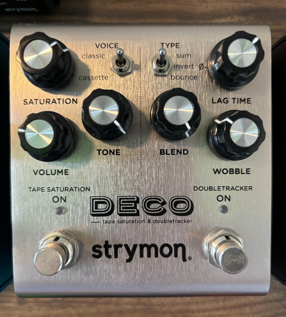「mori」strymon DECO テープサチュレーションエフェクター 最強のブースター＆ディレイ！STRYMON DECOのサウンドが素敵すぎる