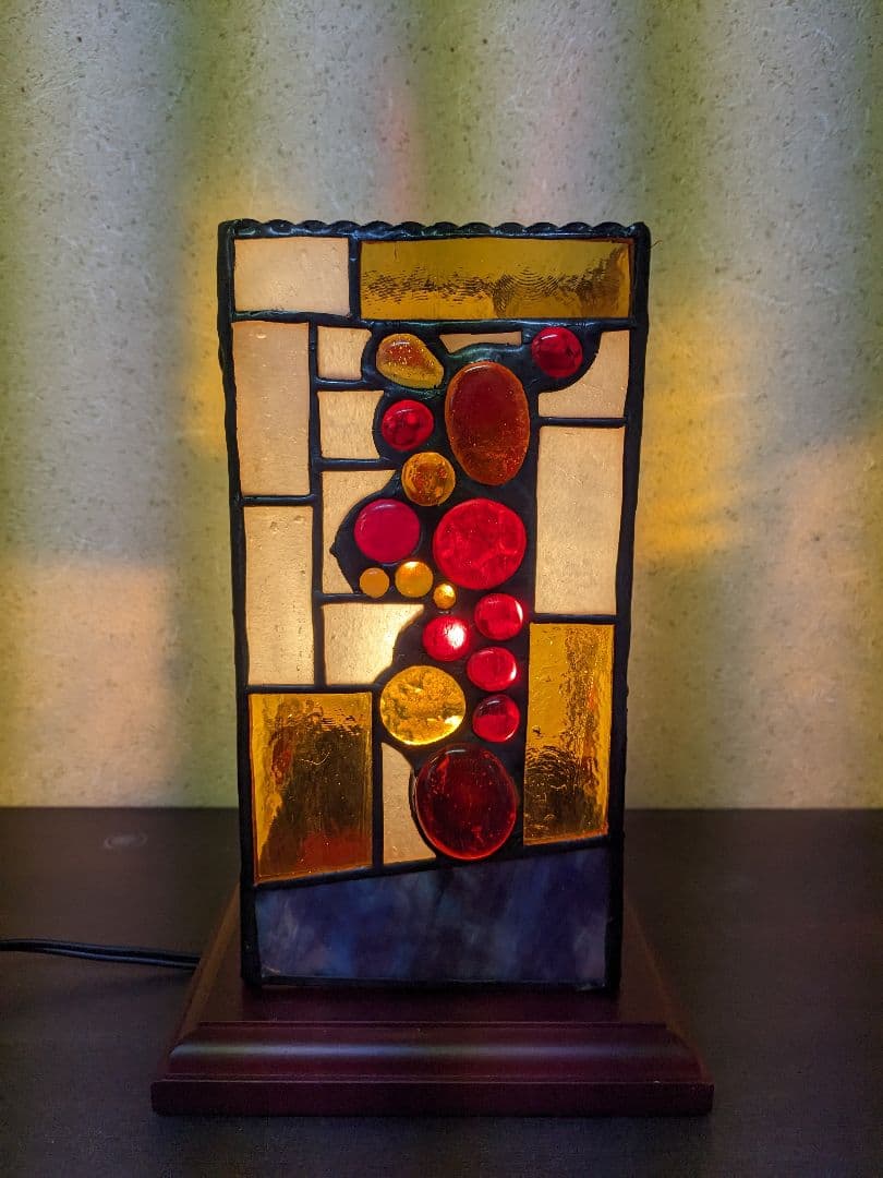 ナギットを使用したって和風4面ランプ