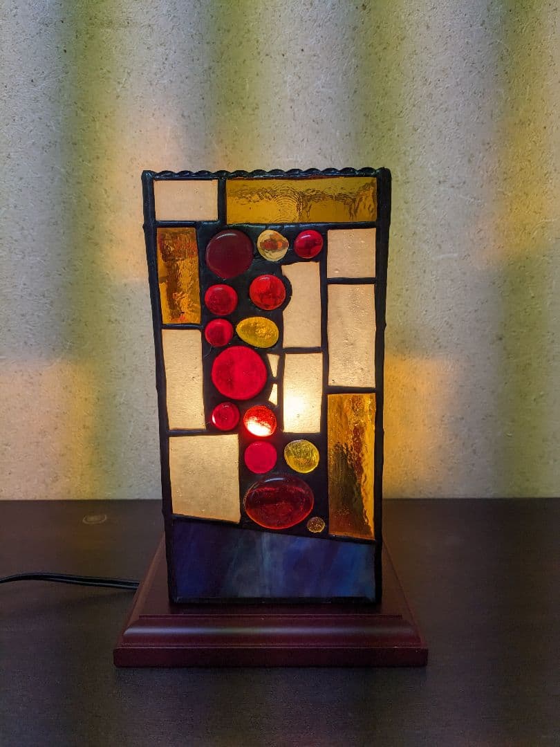 ナギットを使用したって和風4面ランプ