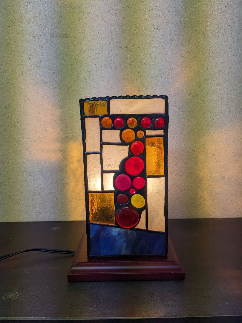 ナギットを使用したって和風4面ランプ