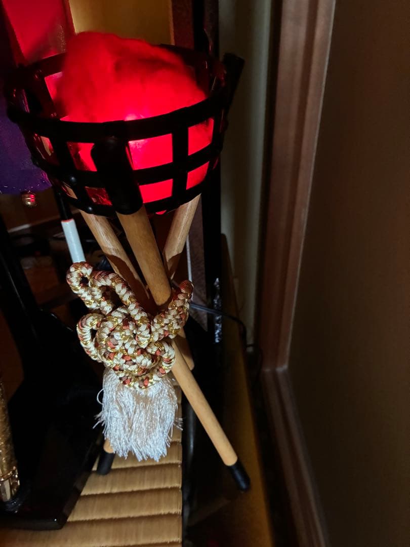 五月人形 武士の鎧 収納箱付き