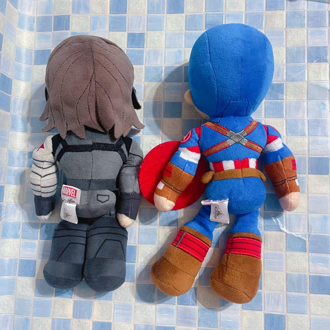 激レア ウィンターソルジャー キャプテンアメリカ グリヒル ぬいぐるみ
