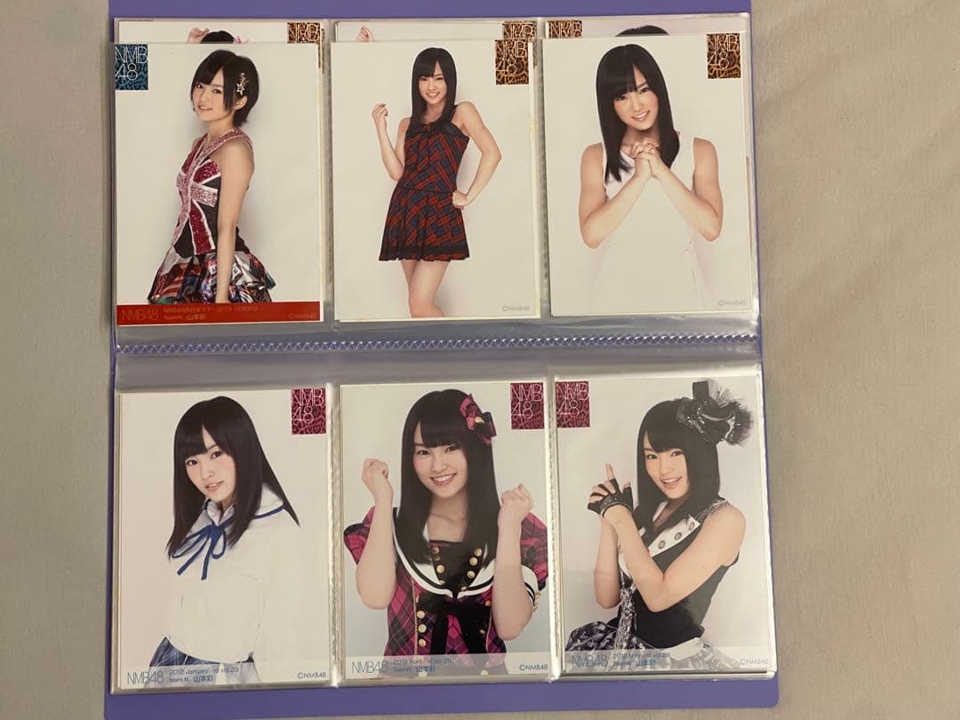 山本彩さん　NMB48 生写真　公式写真　カード　110枚　バラ売り可
