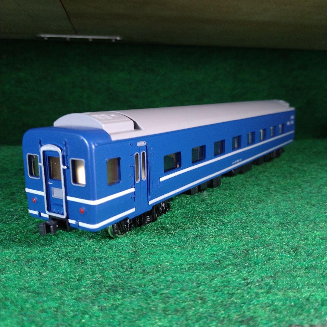 HOゲージ1/80 アリイ24系25形組立塗装走行化7両