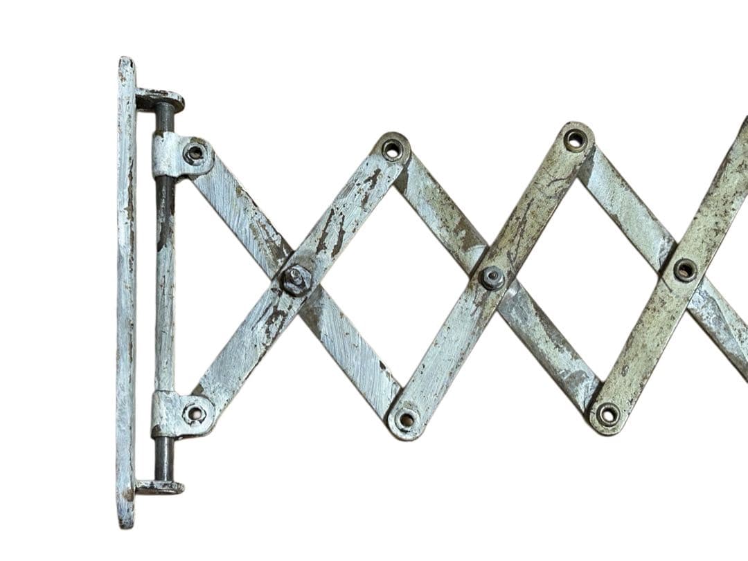 40s ビンテージ アーム 蛇腹式 ウォールミラー 鏡 シャビー