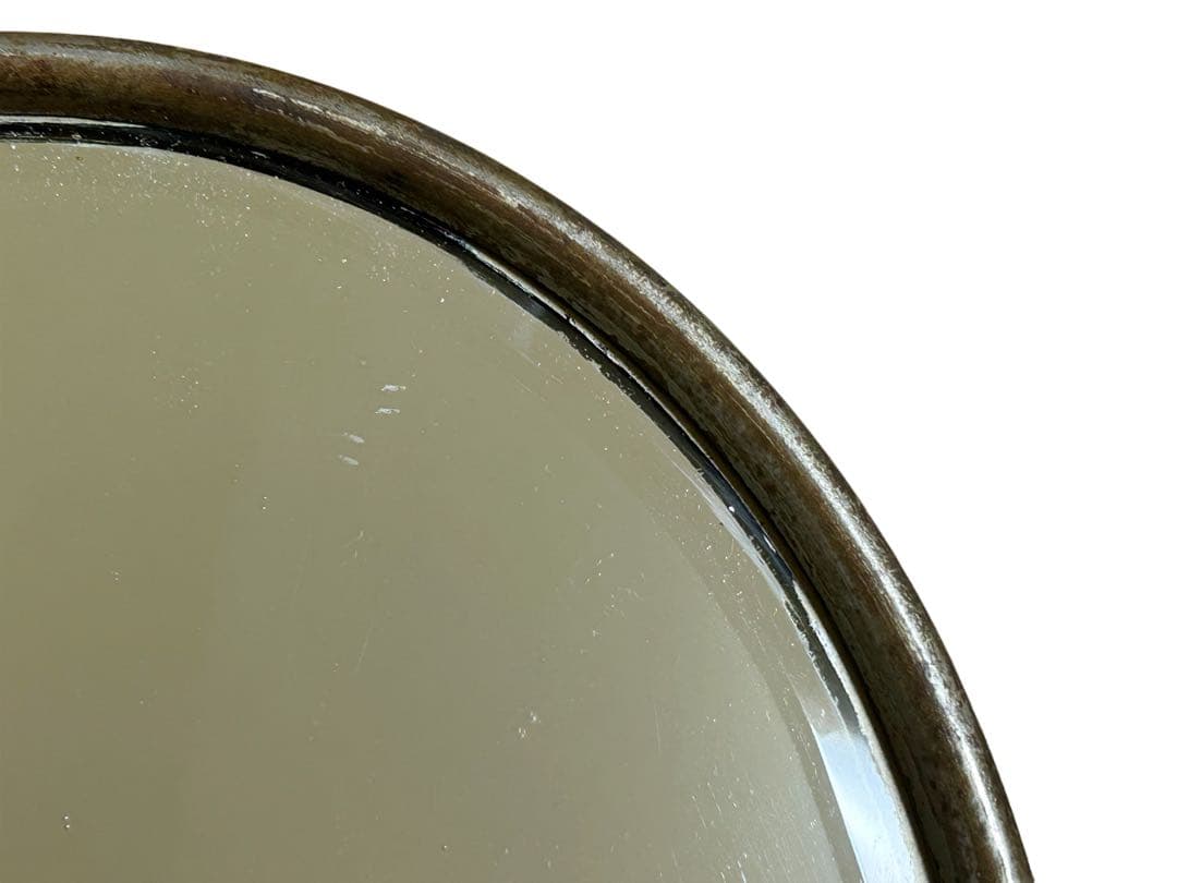 40s ビンテージ アーム 蛇腹式 ウォールミラー 鏡 シャビー