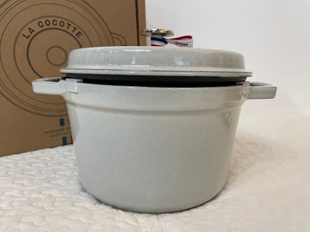 〈新品〉ストウブ　グランドココットラウンド　20㎝　カンパーニュ